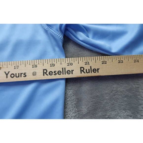 Columbia‎ PFG Long Sleeve Sun Protection Shirt Men's S/P Blue OMNI SHADE - Picture 5 of 7